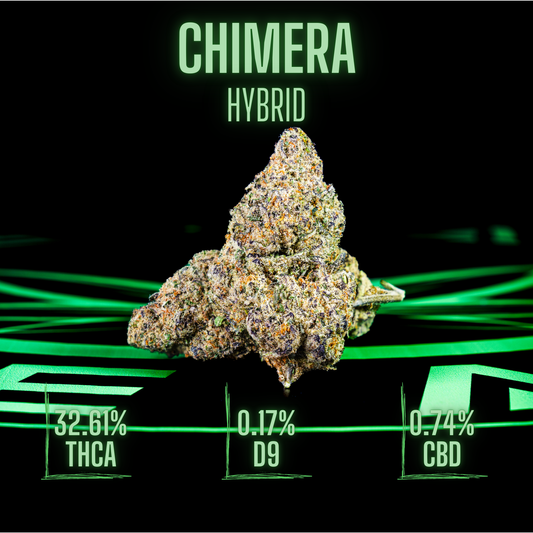 Legal Leaf Exotic THCA Flower: Chimera