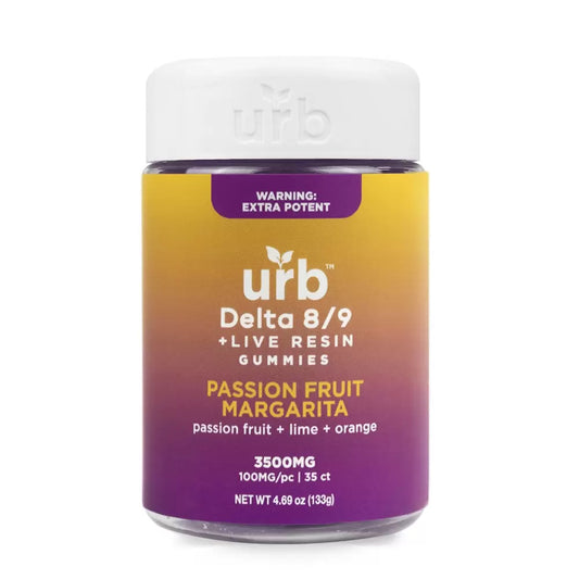 Urb D8/D9 THC 3500mg Gummy Jar