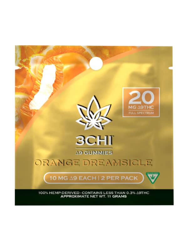 3Chi D9 Orange Dreamsicle 2pk